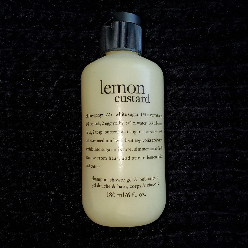 Philosophy:  Lemon Custard